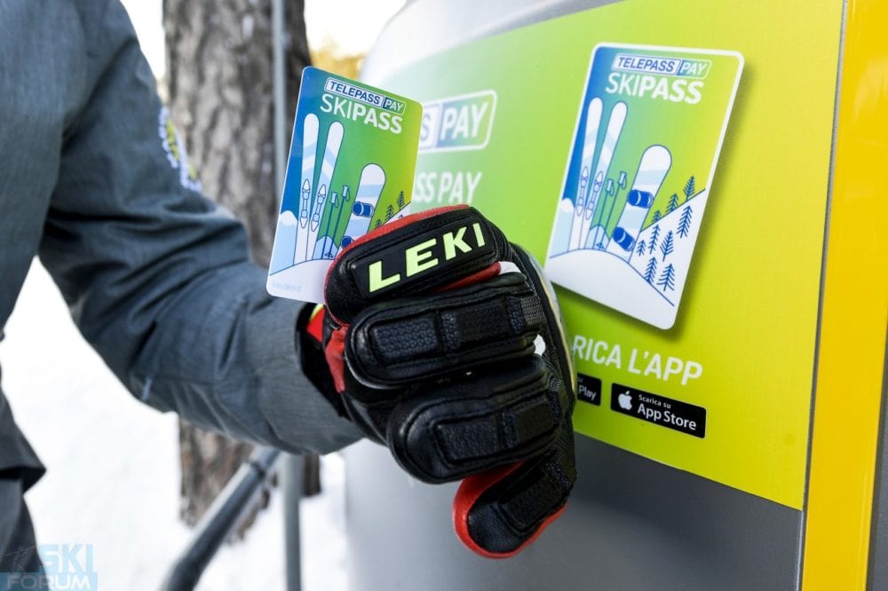 Telepay pay Skipass - skiarea Livigno