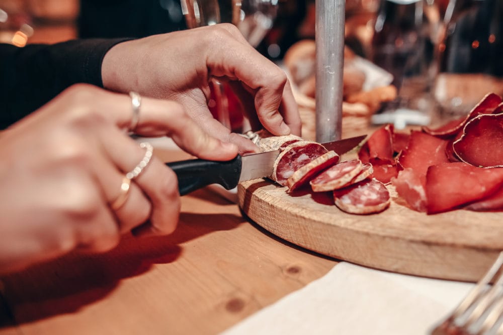 cena in quota al camanel a livigno