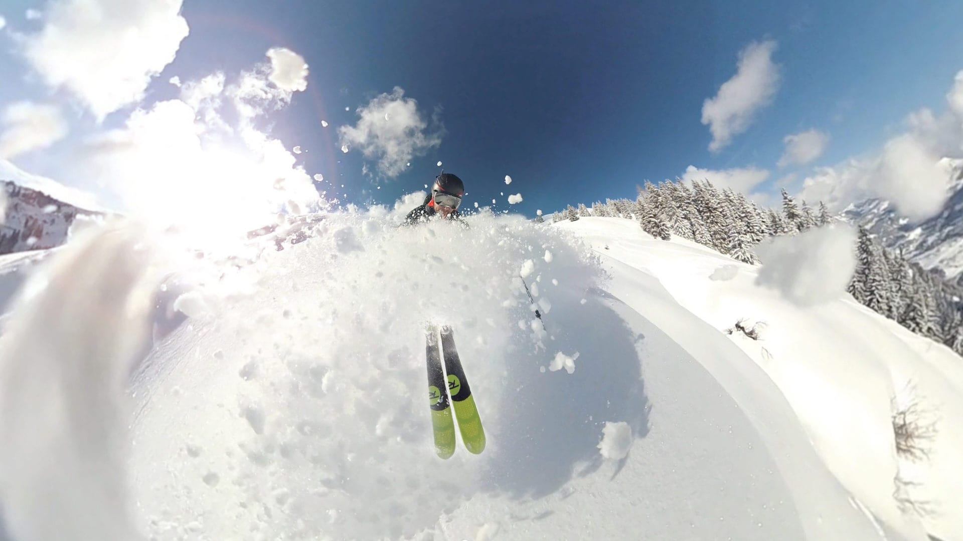 freeride a Livigno, divertimento per gli sciatori sulle Alpi