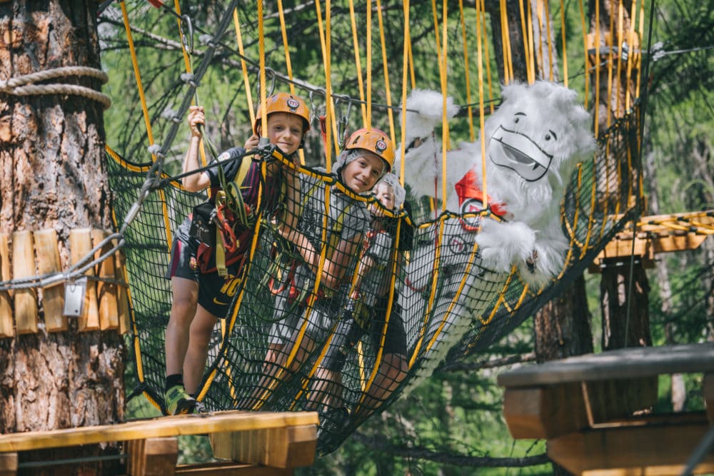 Larix Park, parco avventura fra i boschi di Livigno