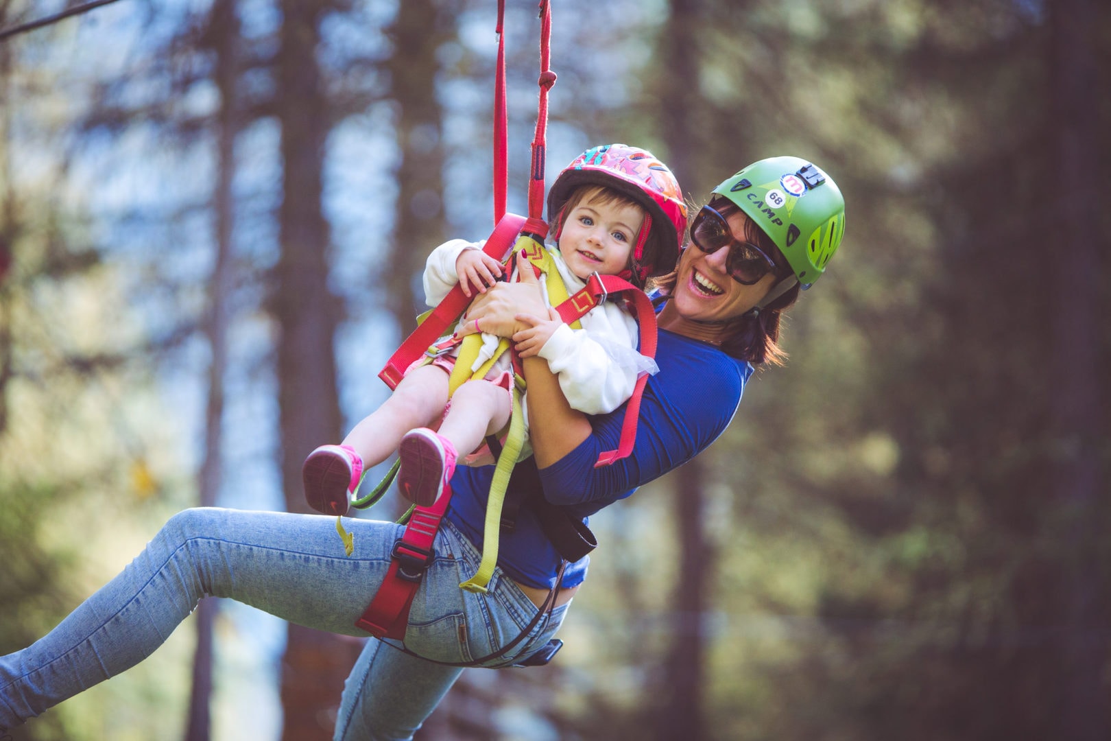 Famiglie al Lariìx Park a Livigno, parco avventura sulle Alpi