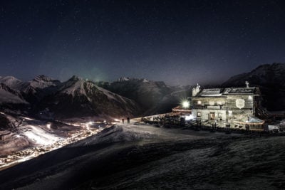 cena in alta quota presso rifugio camanel di livigno