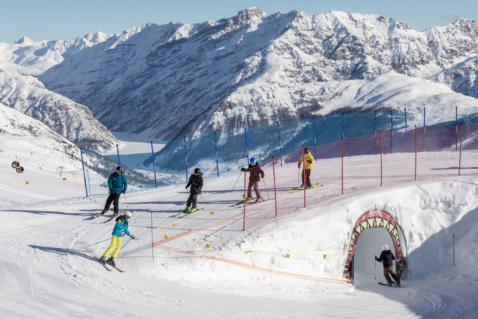 Piasta blu per principianti a Livigno