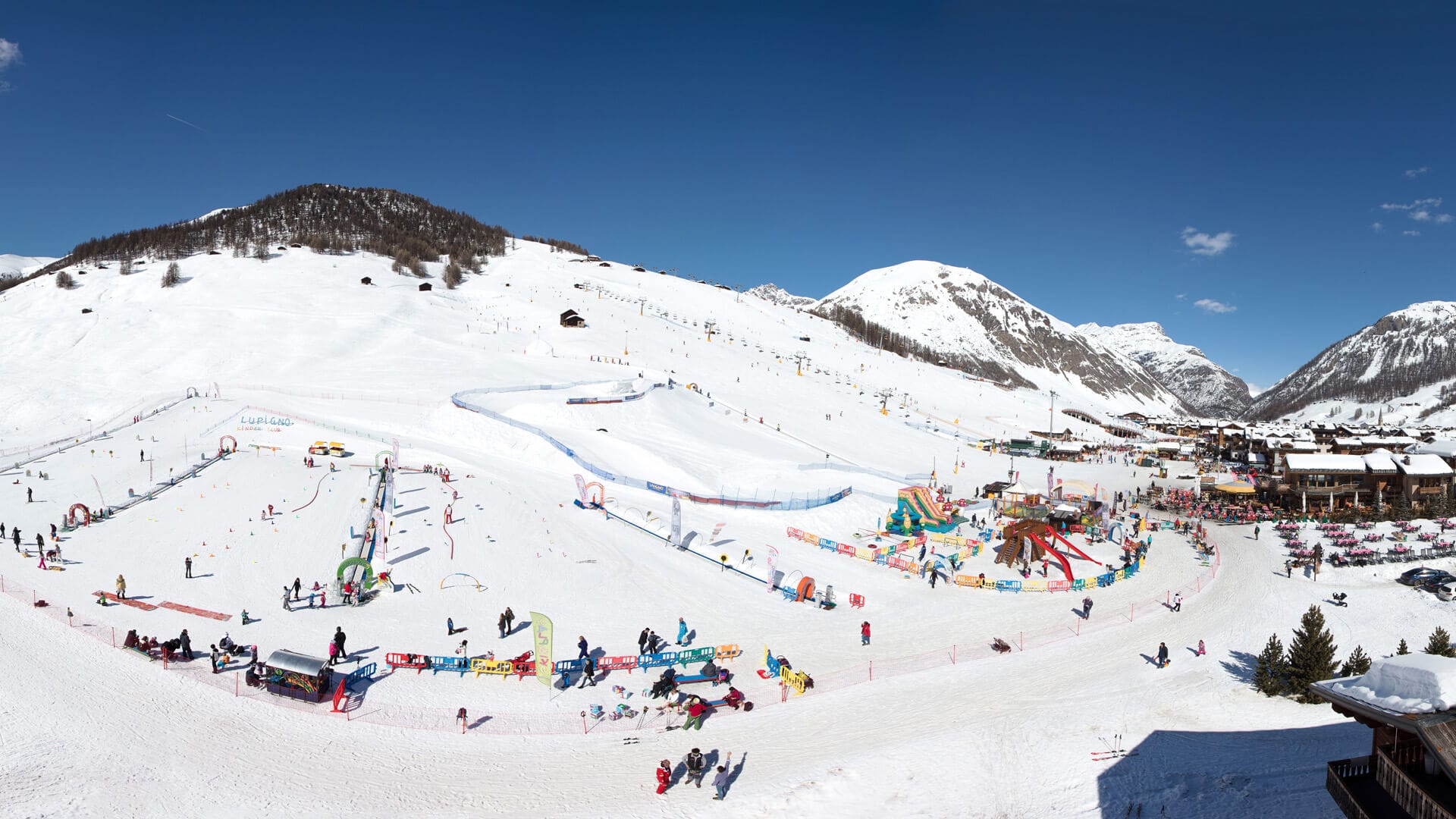 Kinder Park Lupigno, area dedicata ai principianti e bambini