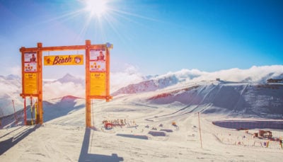 snowpark the beach a Livigno