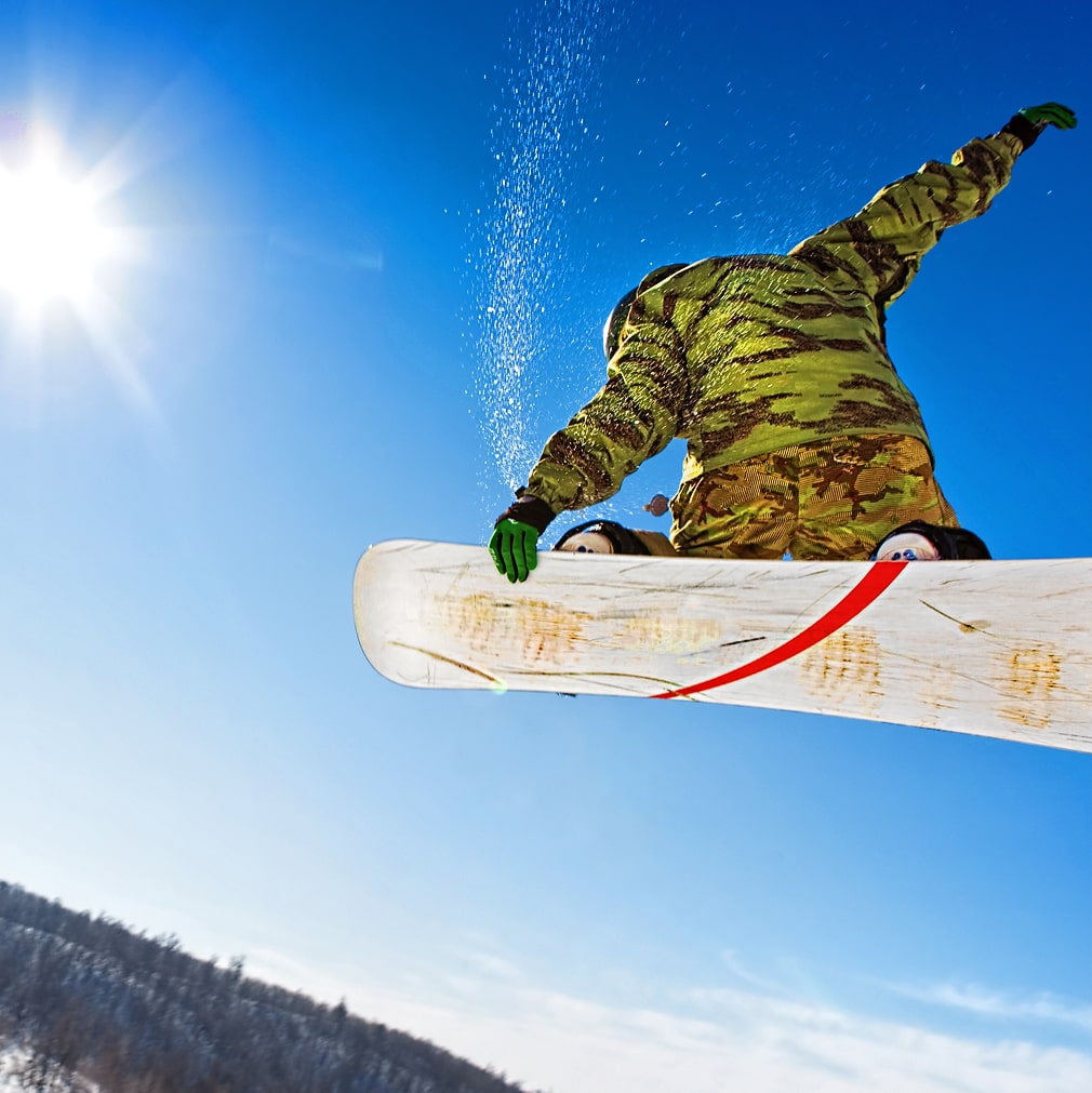 evoluzione sullo snowboard nella skiarea di livigno