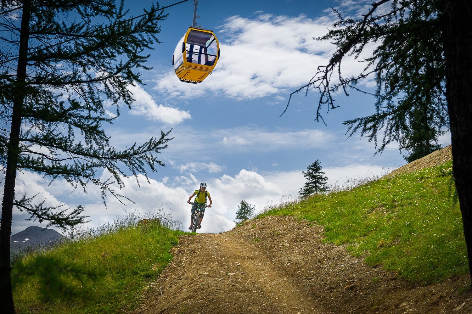 Train in estate, paradiso per bikers